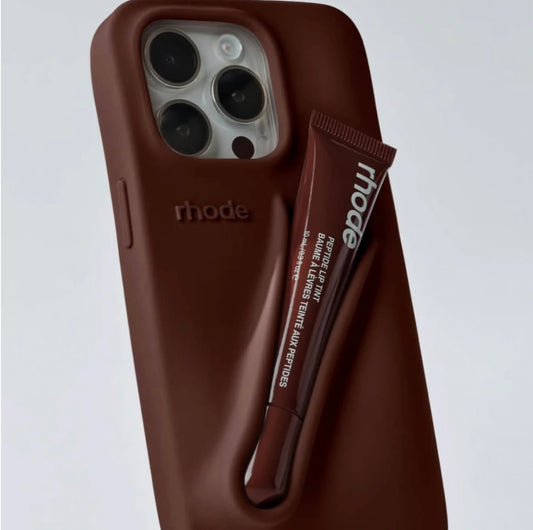 Fall lip case-Espresso