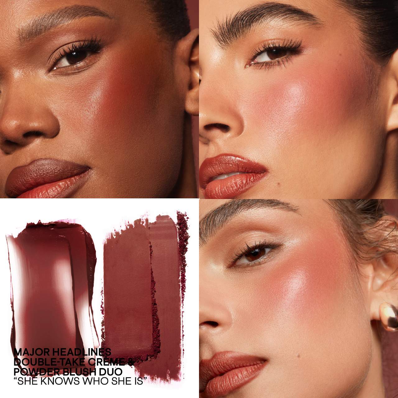 Major headlines double-take creme and powder blush duo-she know who she is