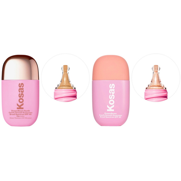 Kosas- Dreambeam silicon free mineral sunscreen SPF 40 with ceramides and peptides