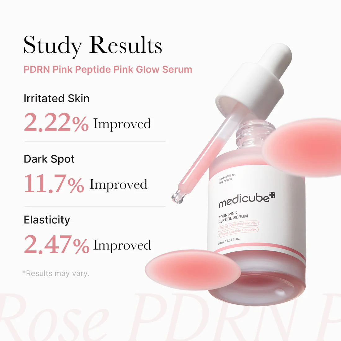 Medicube- PDRN Pink Peptide Serum (Rose Vegan)