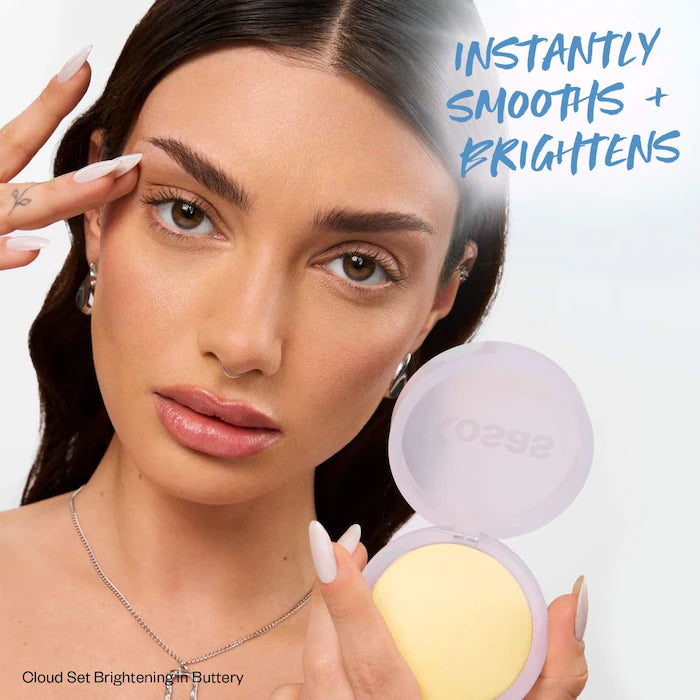 Kosas- Cloud Set Baked Setting & Smoothing Powder (Buttery)