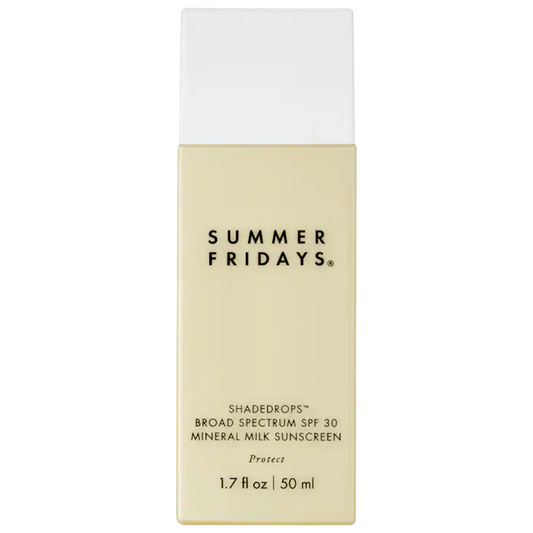Summer Fridays- ShadeDrops Mineral Milk Sunscreen SPF 30 (50mL)