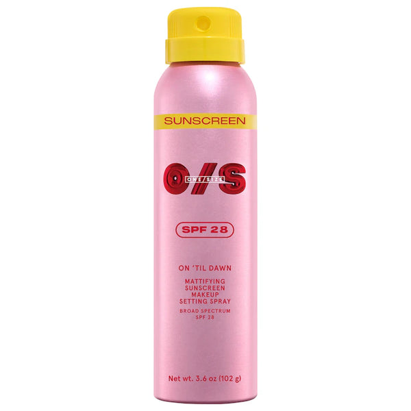 One Size- On 'Til Dawn Mattifying Sunscreen Makeup Setting Spray SPF 28 (142mL)