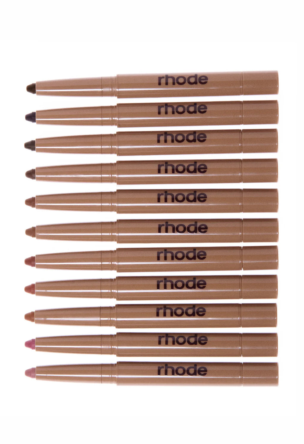 Peptide lip shape - balance (caramel brown)