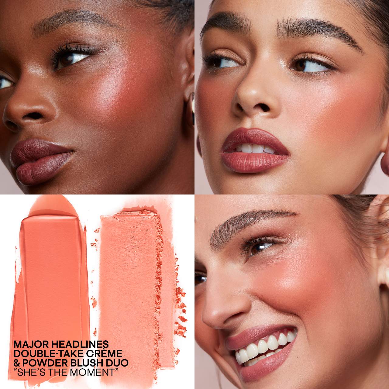 major headlines double-take creme and powder blush duo-shes the moment