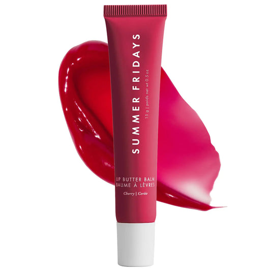 Lip Butter Balm for Hydration & Shine-cherry