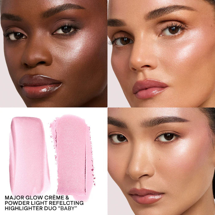 Patrick TA- Major Glow Creme & Powder Light Reflecting Translucent Highlighter Duo