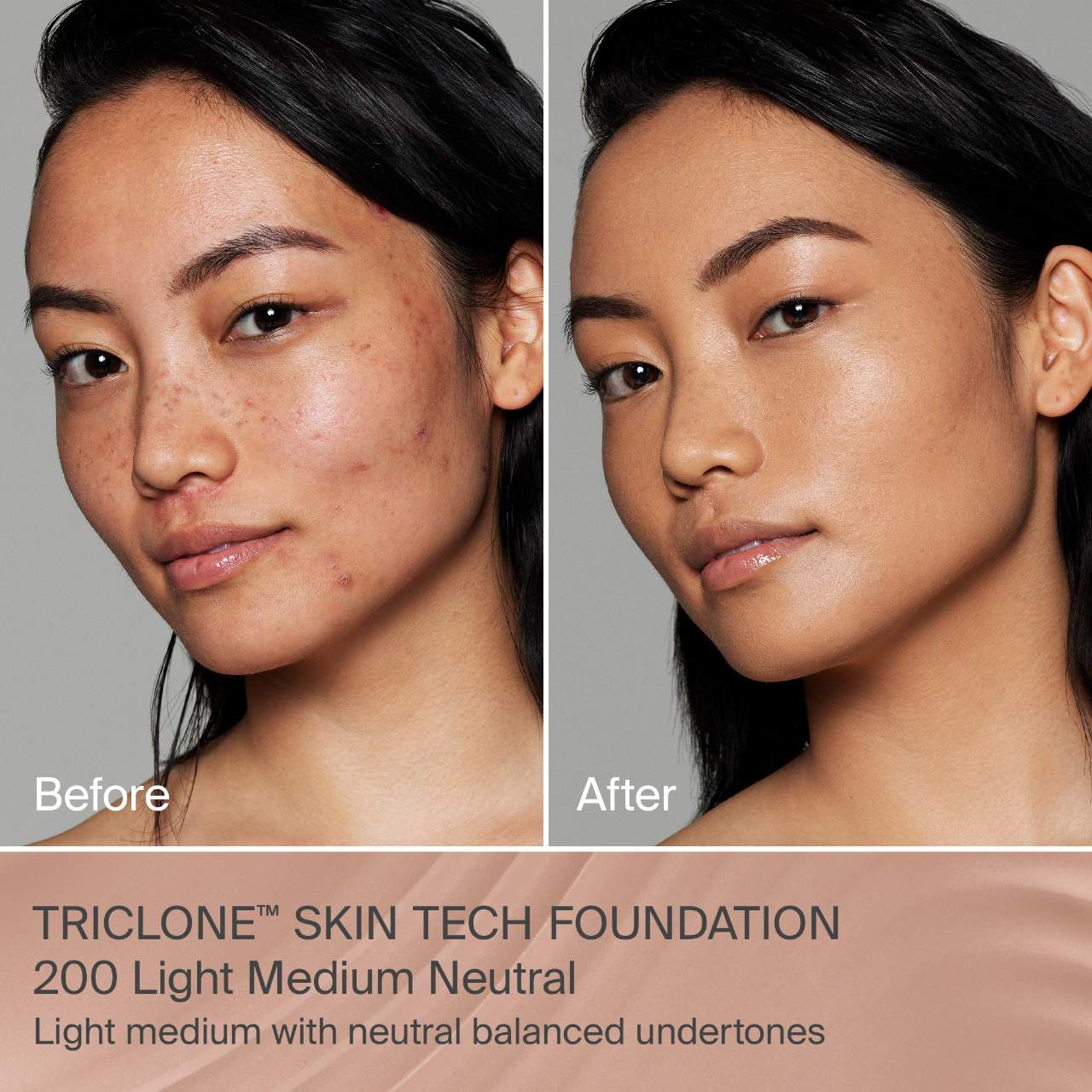 Haus Labs- Triclone Skin Tech Medium Coverage Foundation with Fermented Arnica