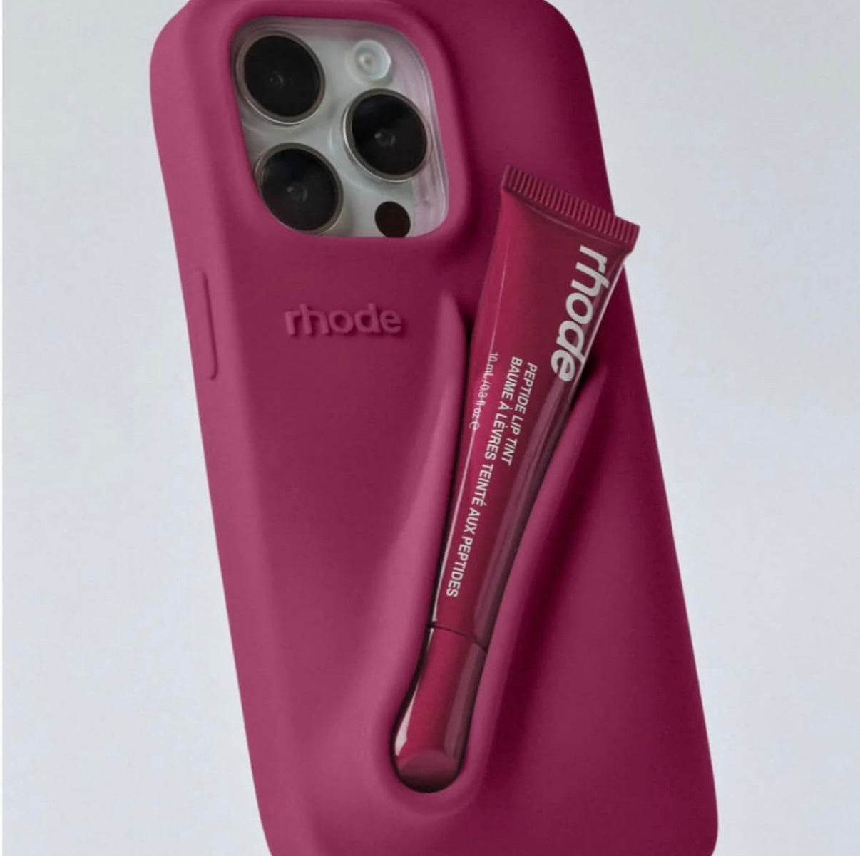 Rhode- Fall lip case (Raspberry)