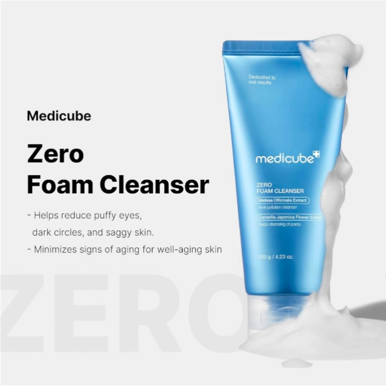 Medicube zero foam cleanser