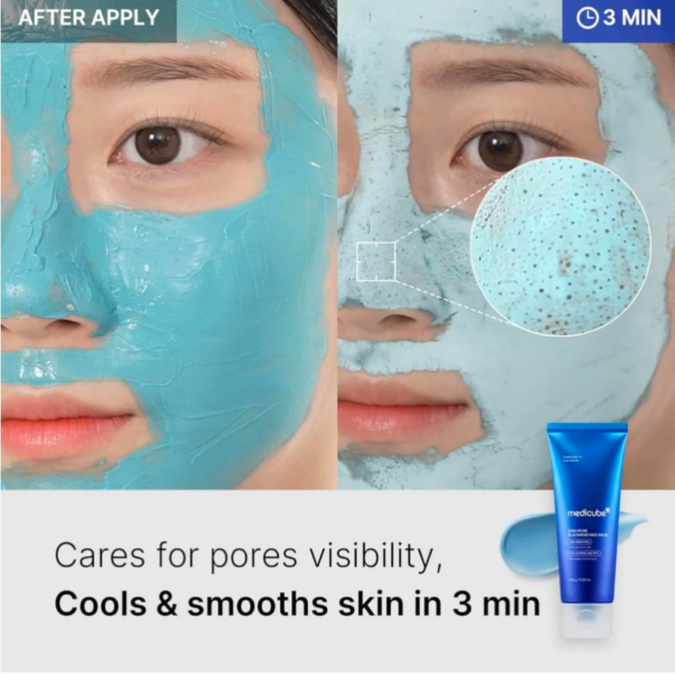 Medicube - Zero pore blackhead clay mask