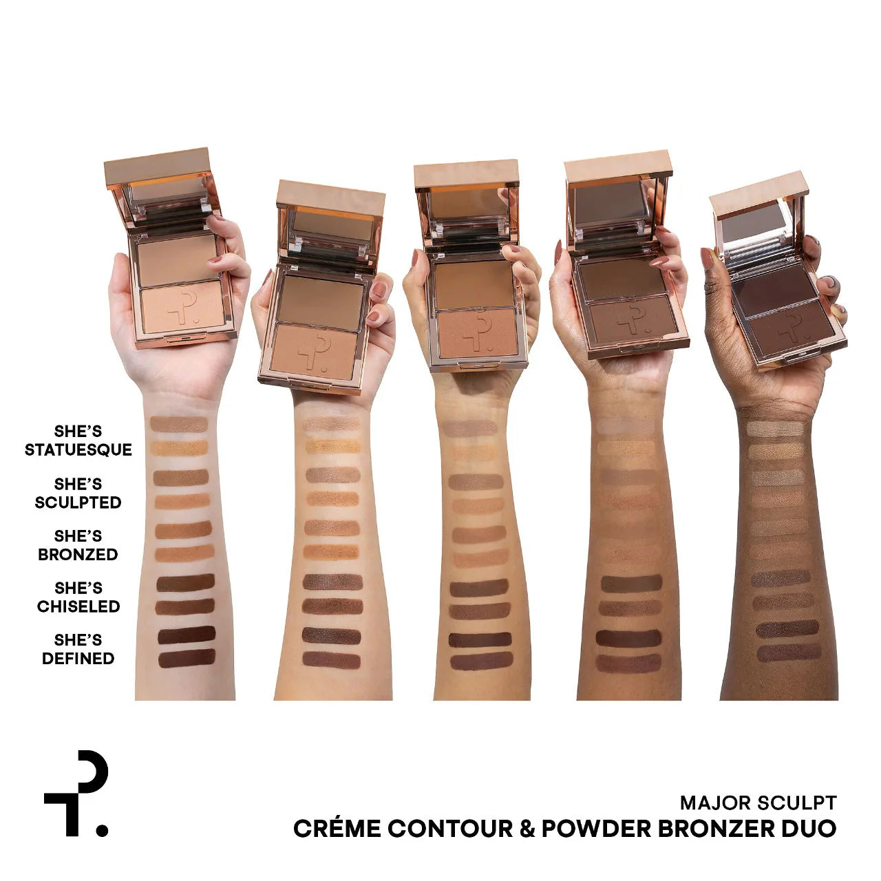 Major sculpt crème contour and powder bronzer duo-she’s sculpted