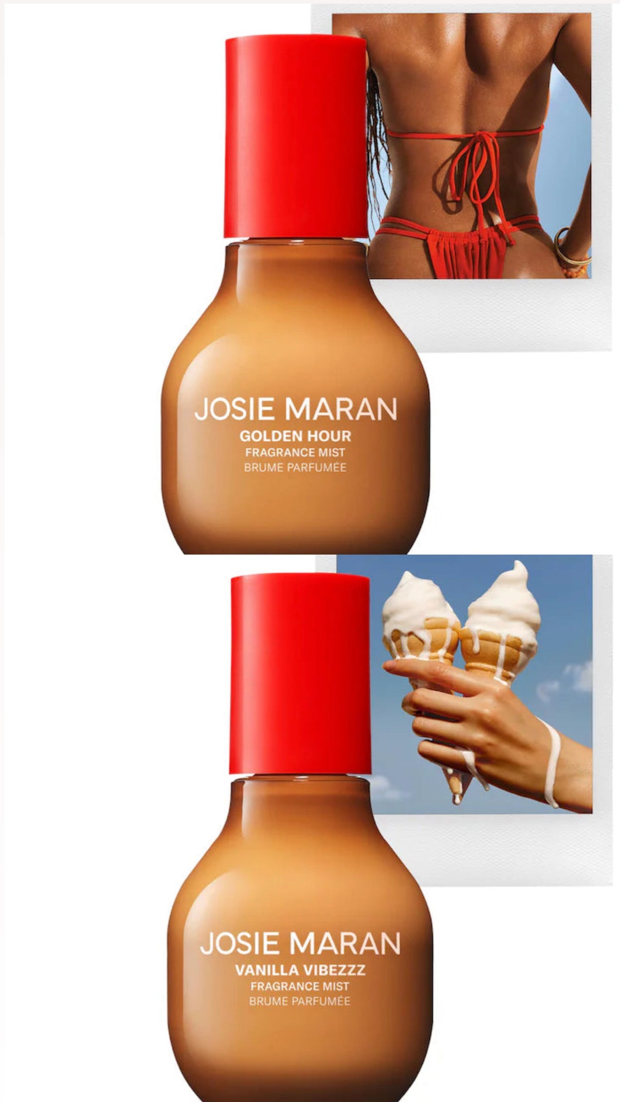 Josie Maran- Body + Hair Fragrance Mist with 100% Natural Scents (100mL)
