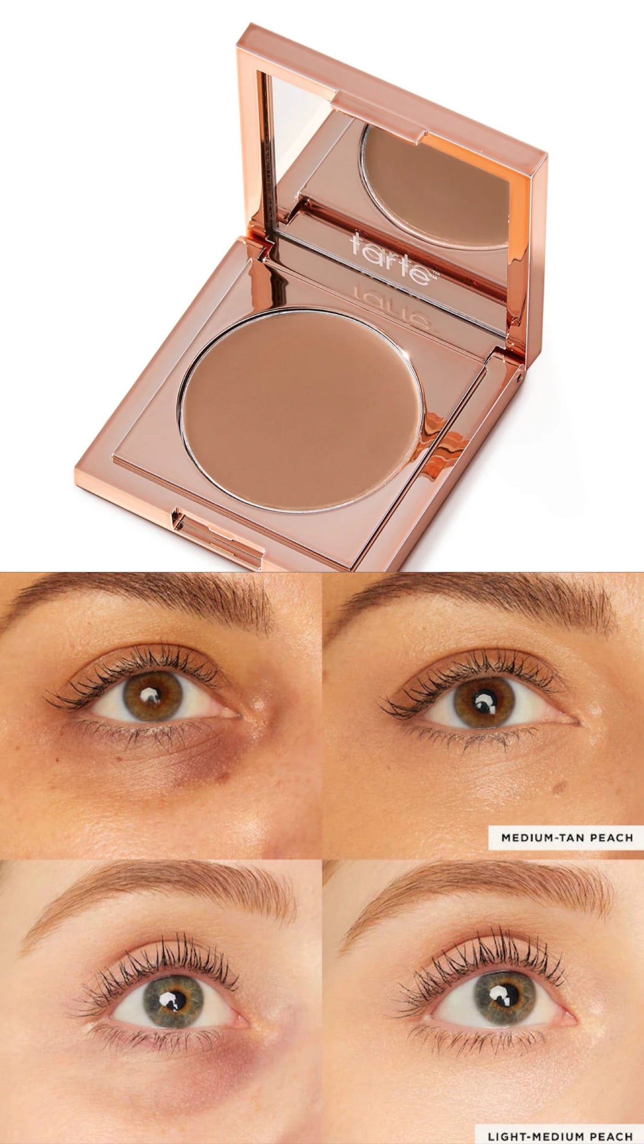 Tarte- CC full coverage undereye color corrector