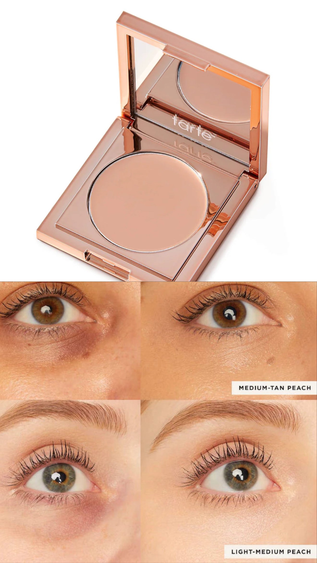 Tarte- CC full coverage undereye color corrector