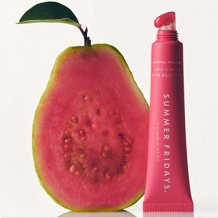 Lip Butter Balm for Hydration & Shine-Pink Guava
