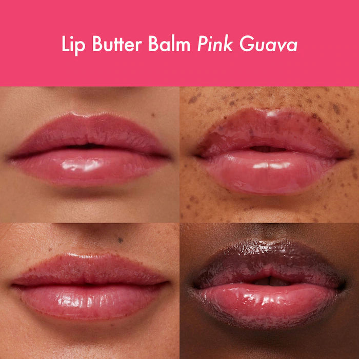 Lip Butter Balm for Hydration & Shine-Pink Guava