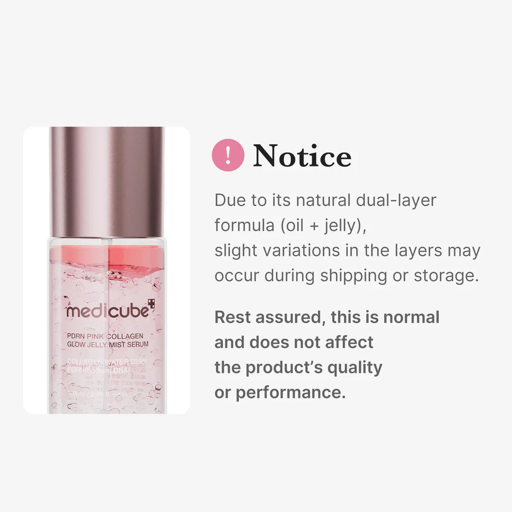 Medicube- PDRN Pink Collagen Glow Jelly Mist Serum