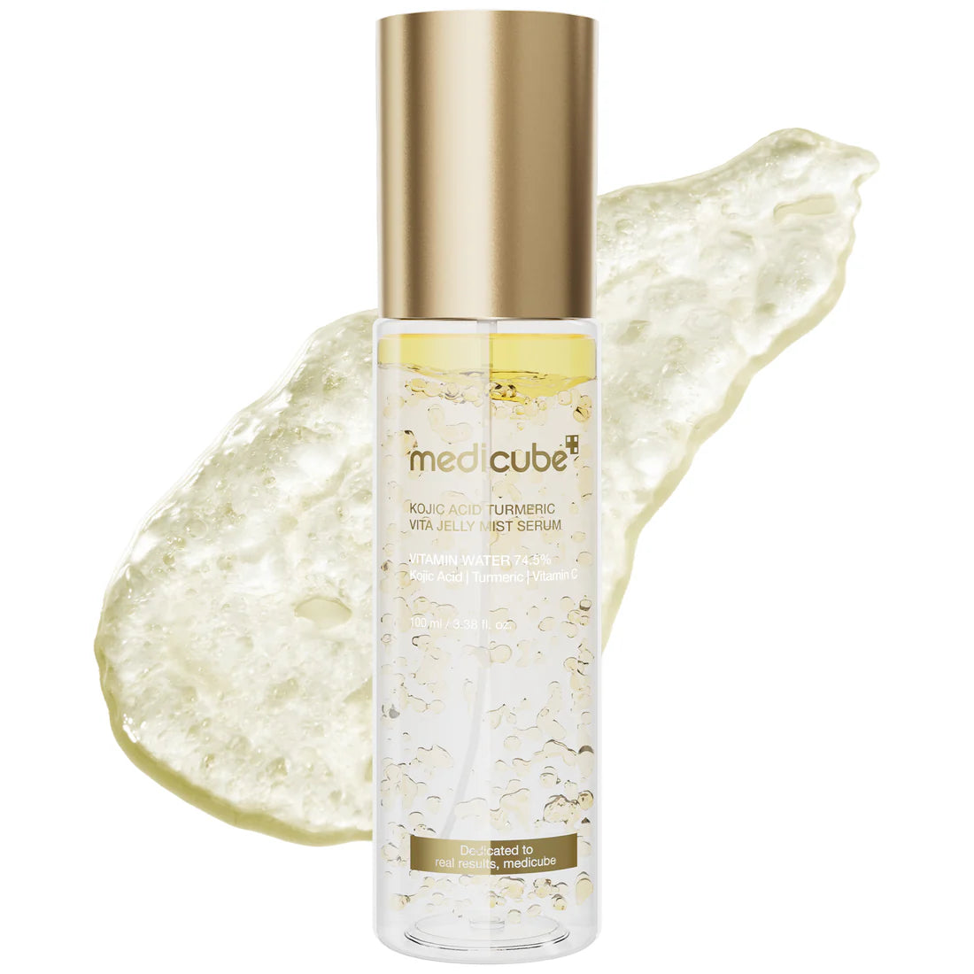 Medicube- Kojic Acid Turmeric Vitamin Gold Jelly Mist Serum