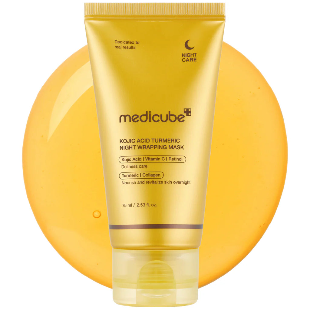 Medicube- Kojic Acid Turmeric Overnight Wrapping Mask