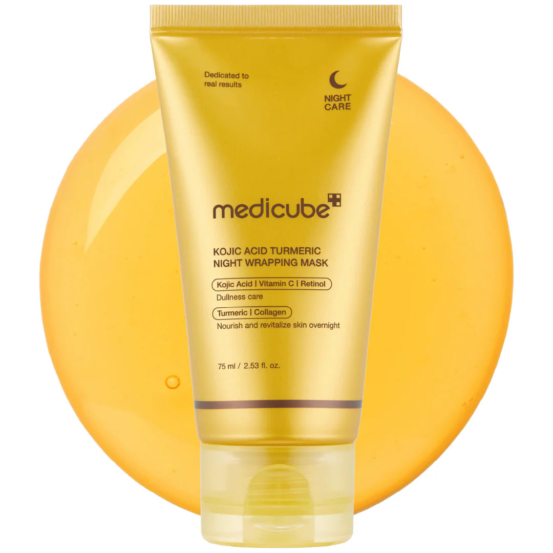 Medicube- Kojic Acid Turmeric Overnight Wrapping Mask