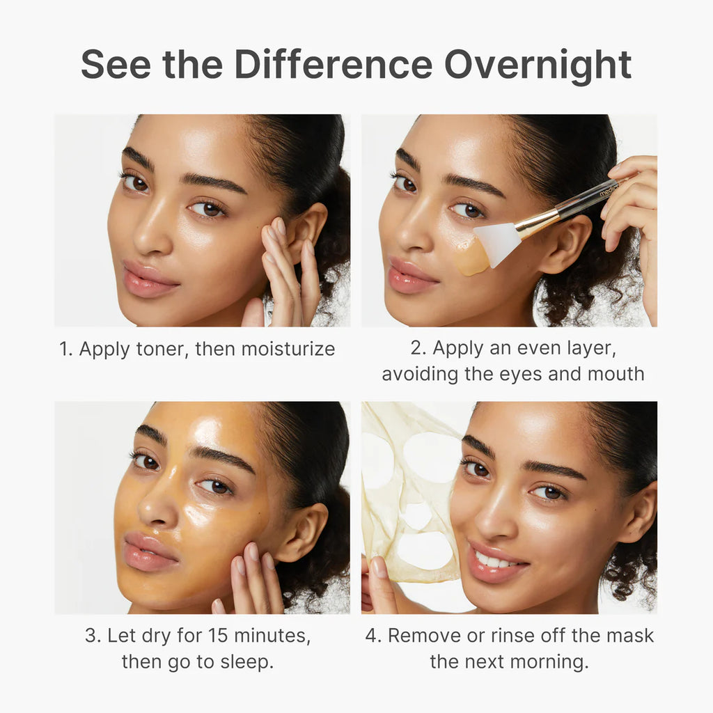 Medicube- Kojic Acid Turmeric Overnight Wrapping Mask