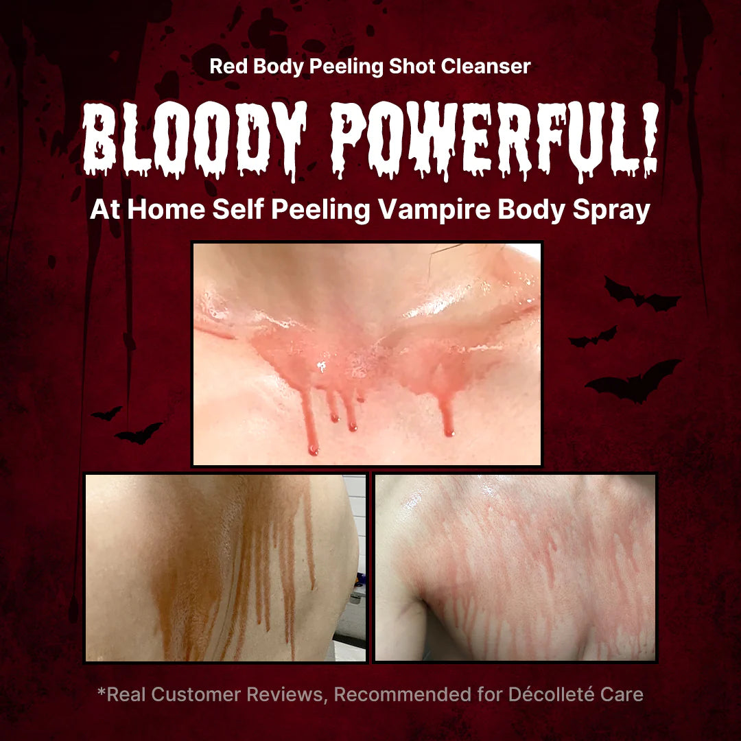 Medicube- red body peeling shot cleanser