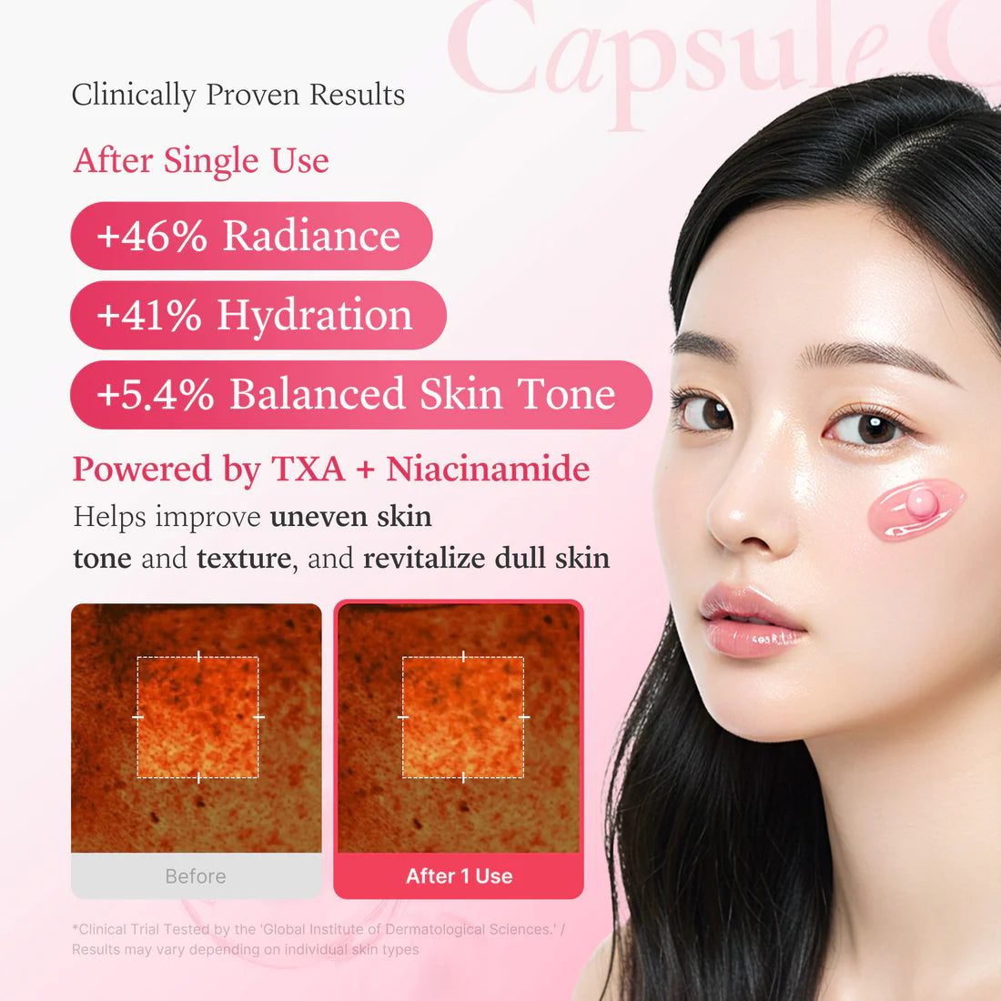 Medicube- TXA Niacinamide Capsule Cream