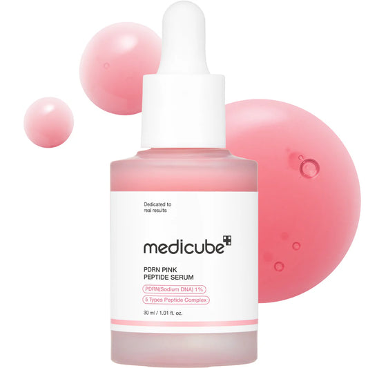 Medicube- PDRN Pink Peptide Serum (Rose Vegan)
