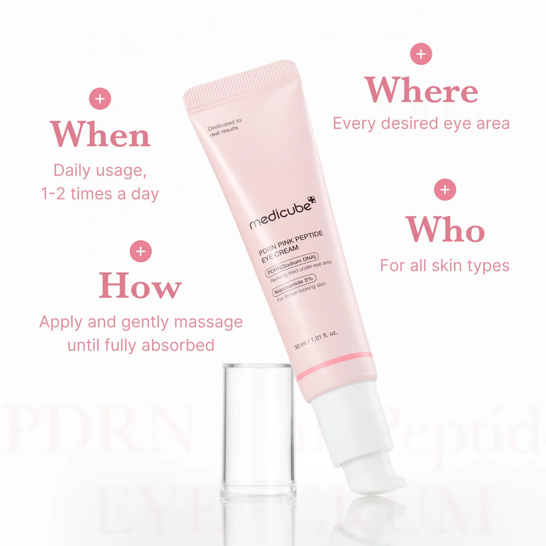 Medicube- PDRN Pink Peptide Eye Cream