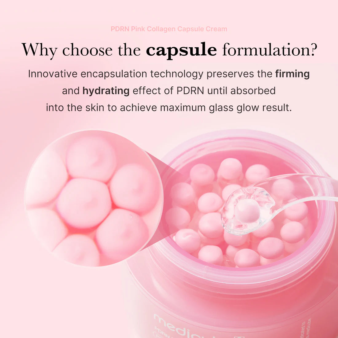 Medicube- PDRN Pink Collagen Capsule Cream