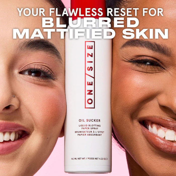 One size- Oil Sucker Liquid Blotting Paper Touch Up Spray (142mL)