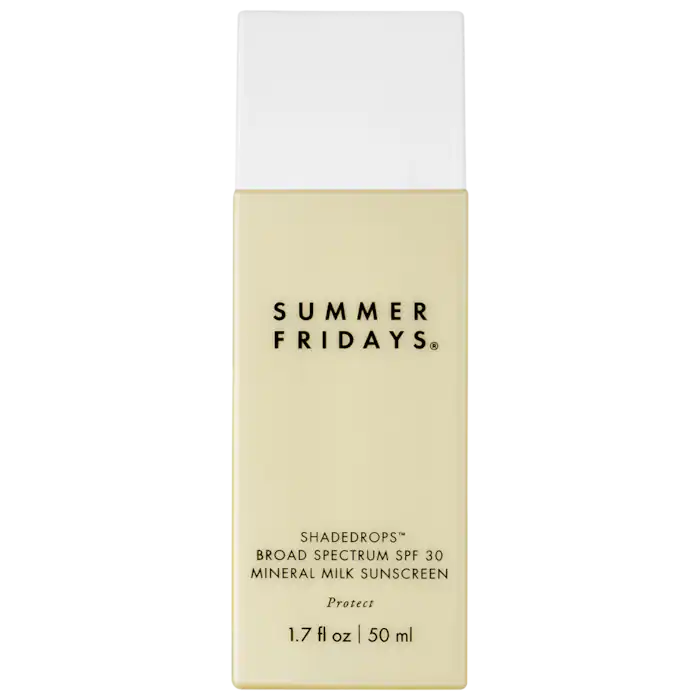 Summer Fridays- ShadeDrops Mineral Milk Sunscreen SPF 30 (50mL)