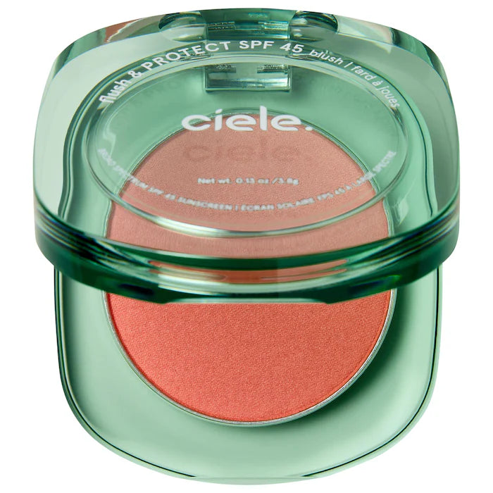 Ciele- flush & PROTECT SPF 45+ powder blush (Crush)