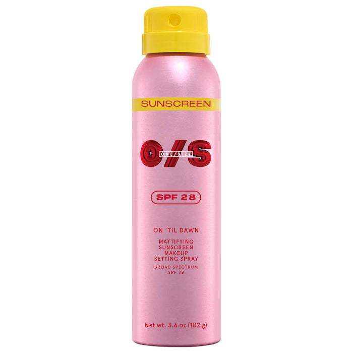 One Size- On 'Til Dawn Mattifying Sunscreen Makeup Setting Spray SPF 28 (142mL)