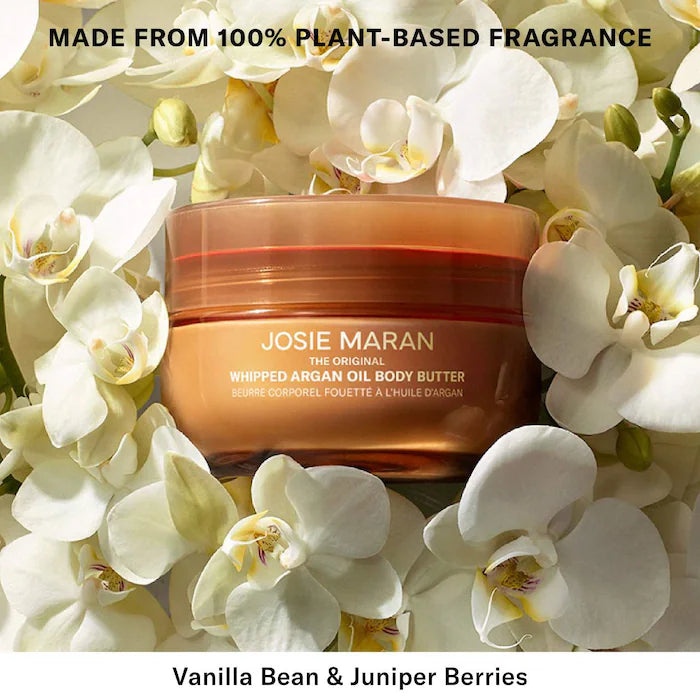 Josie Maran- Whipped Argan Oil Refillable Firming Body Butter (Vanilla Vibezzz)