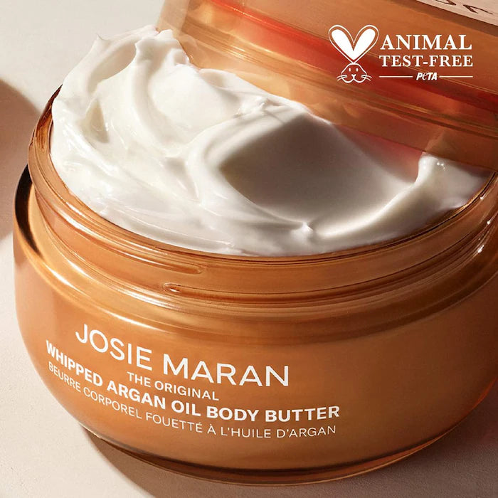 Josie Maran- Whipped Argan Oil Refillable Firming Body Butter (Vanilla Vibezzz)