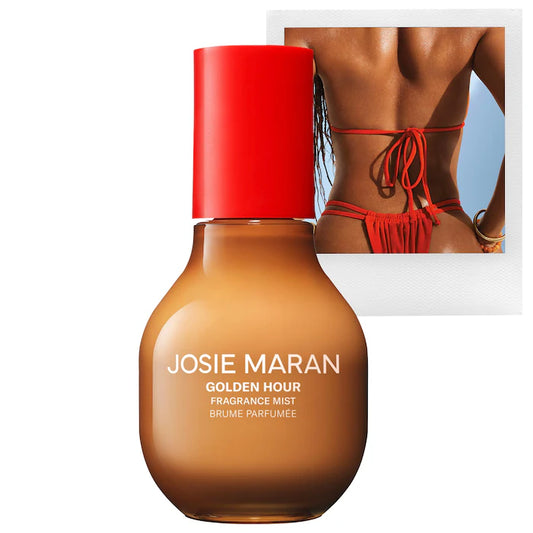 Josie Maran- Body + Hair Fragrance Mist with 100% Natural Scents  (Golden Hour) 100mL