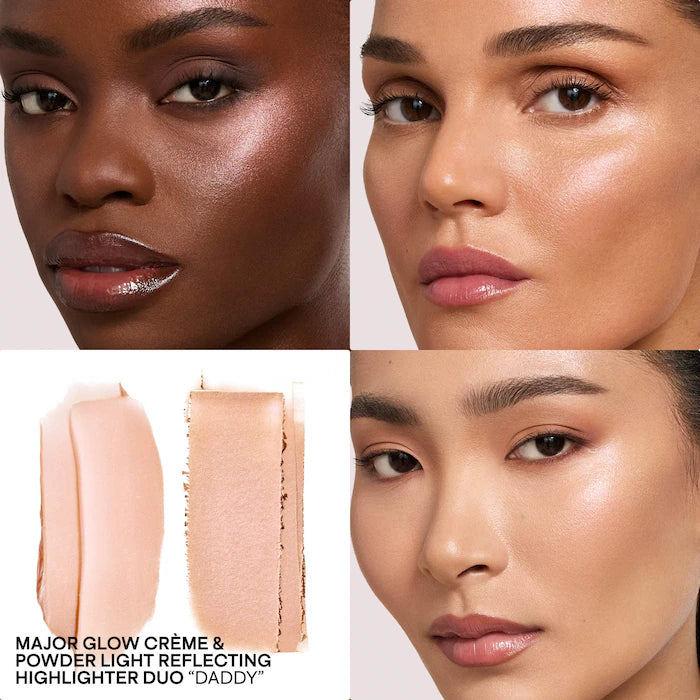 Patrick TA- Major Glow Creme & Powder Light Reflecting Translucent Highlighter Duo