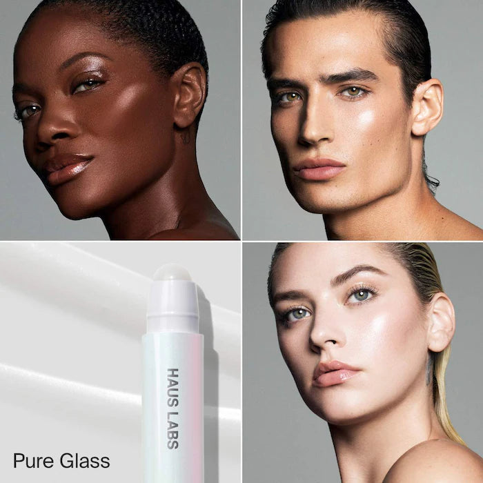 Haus labs glassy balm highlighter stick-Pure Glass (Clear)