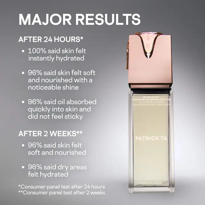 Patrick Ta- Major Glow High Shine Nourishing Body Oil