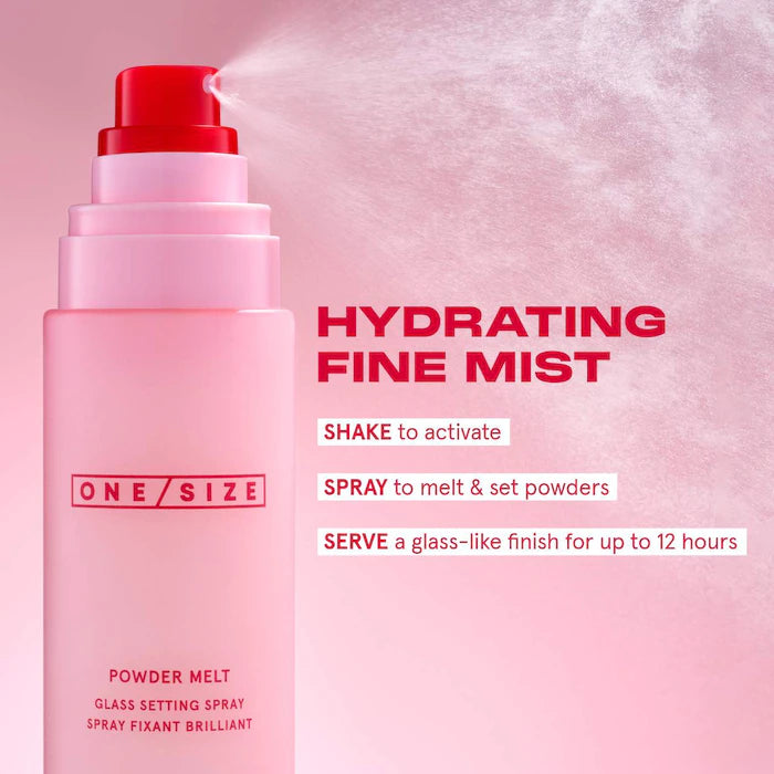 One Size- Powder Melt Glass Setting Spray
