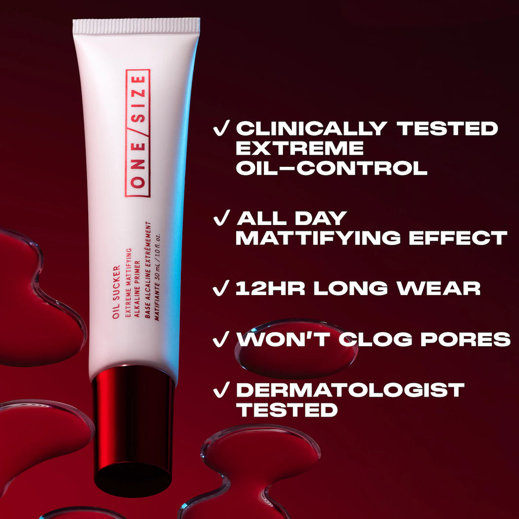 One Size- Oil sucker extreme mattifying alkaline primer