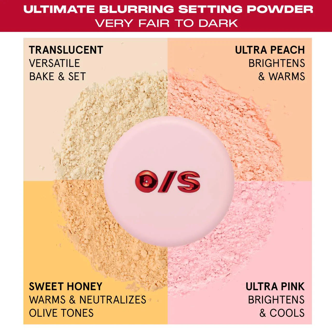 ultimate blurring setting powder-ultra pink