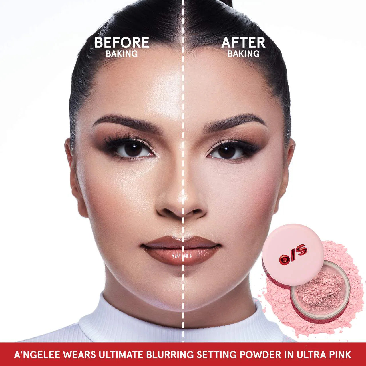 ultimate blurring setting powder-ultra pink