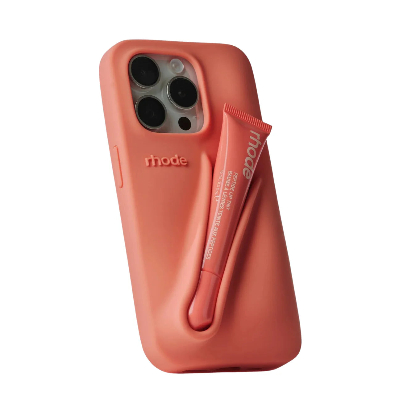 Rhode- Summer lip case (Peach pit)