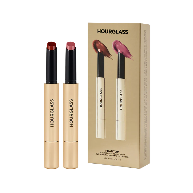 Hourglass- Phantom Volumizing Glossy Balm Duo-crave and haze