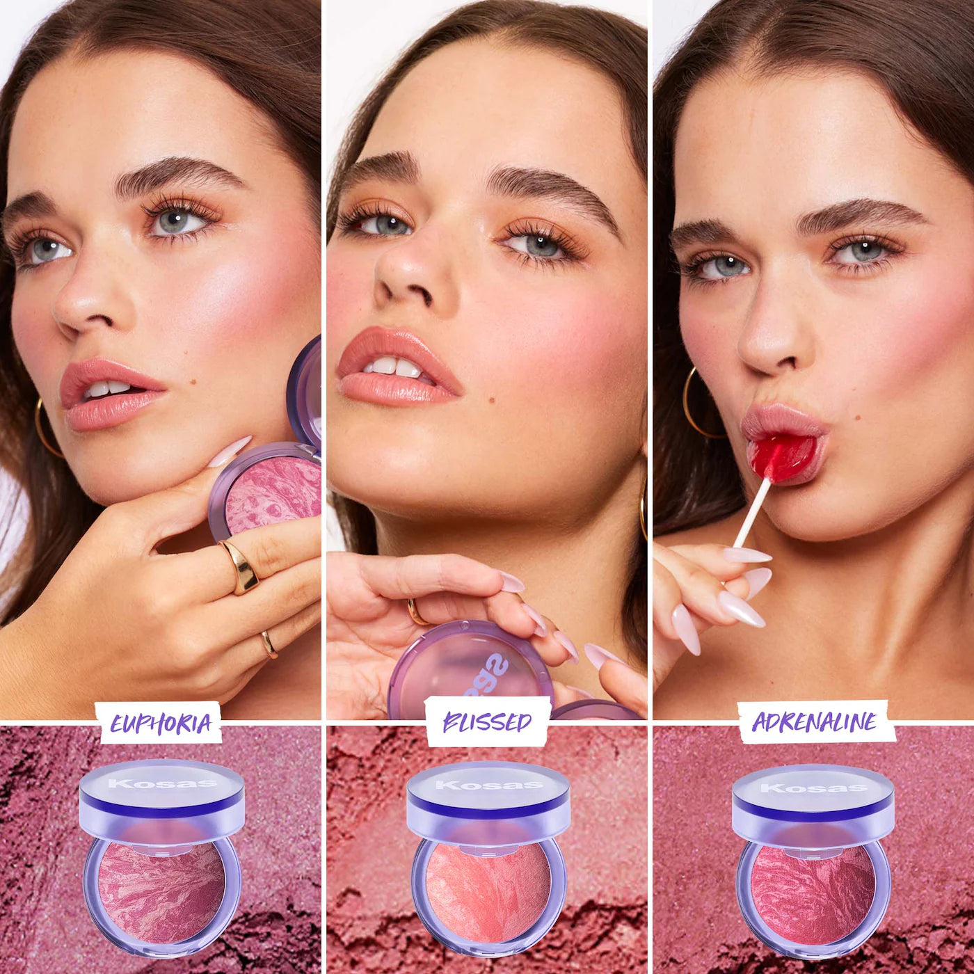 Blush is life baked Talc-free Dimensional+ brightening blush-Euphoria