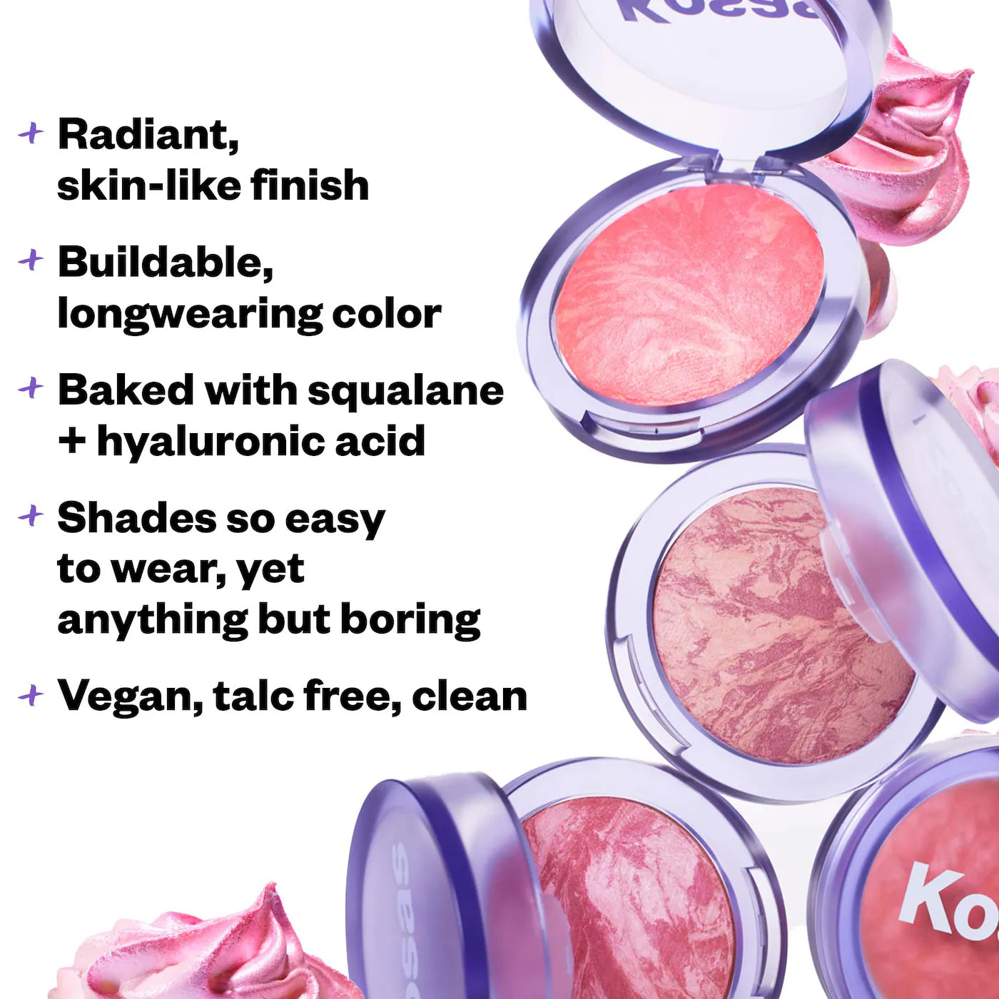 Blush is life baked Talc-free Dimensional+ brightening blush-Swoon