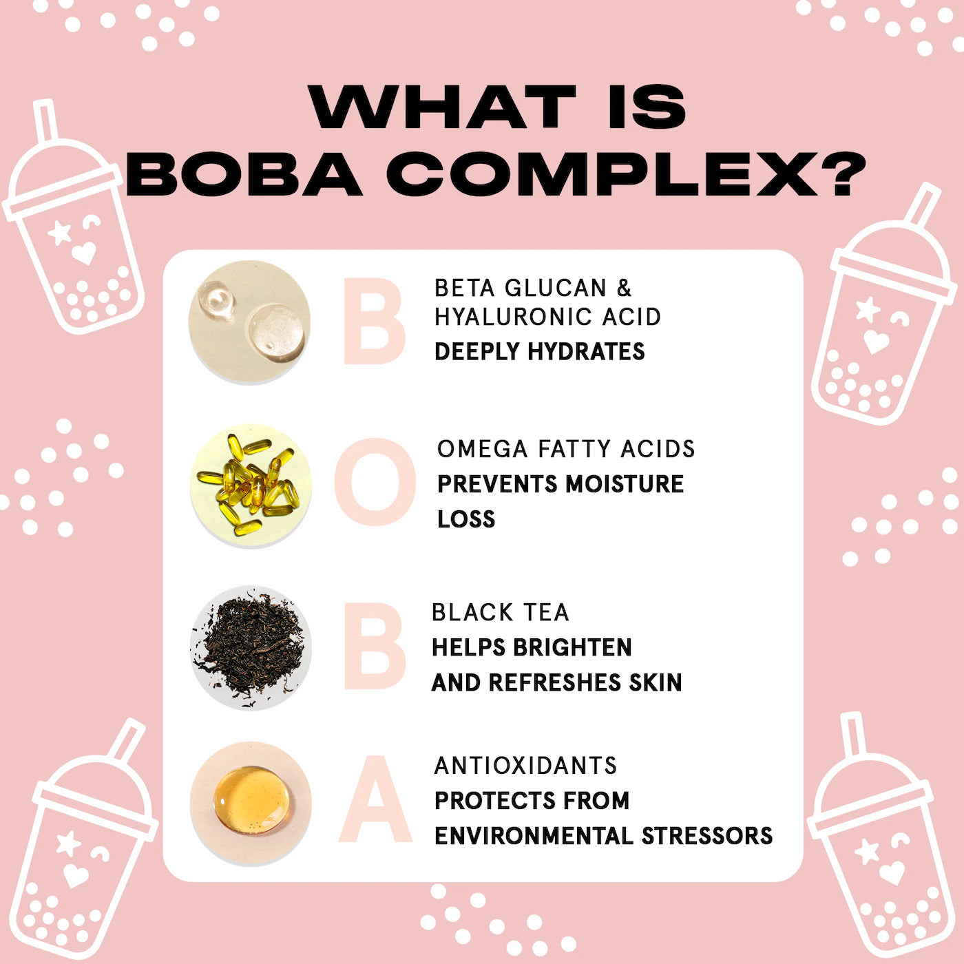 One Size- Secure the glow tacky hydrating primer with boba complex